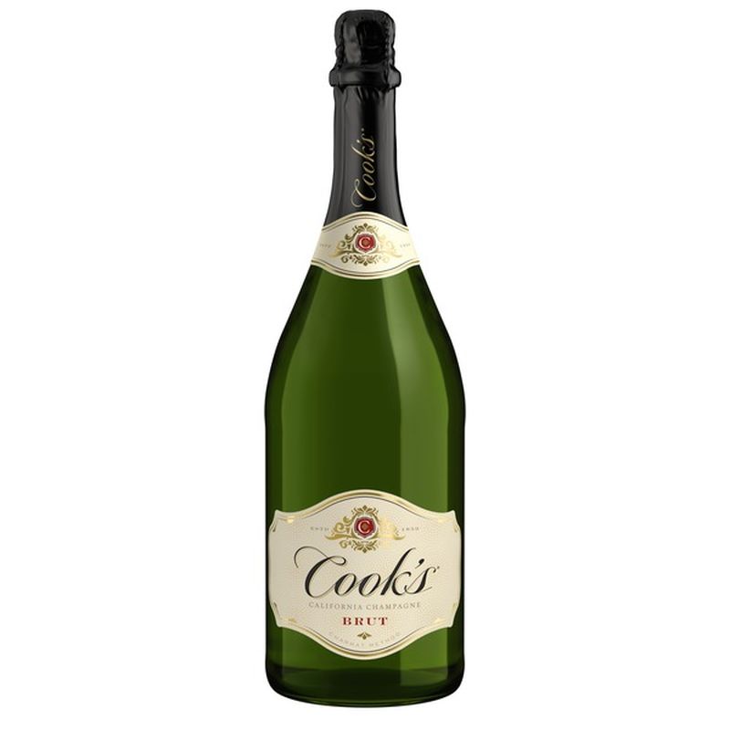 Cook's California Champagne Brut White Sparkling Wine